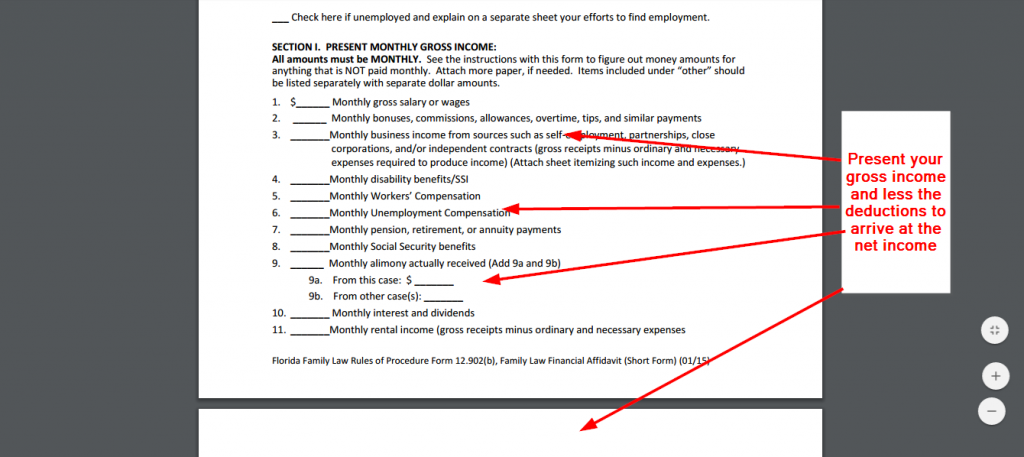 child support florida payment calculator