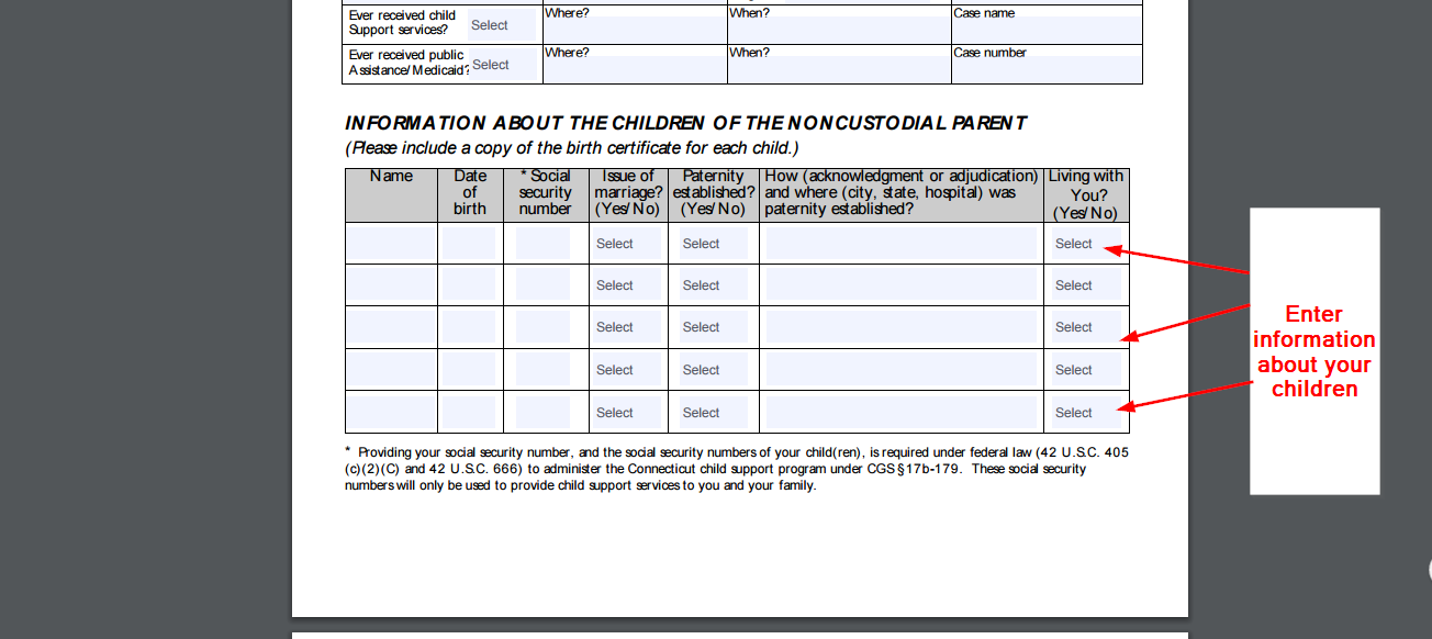 ct child support enforcement payments
