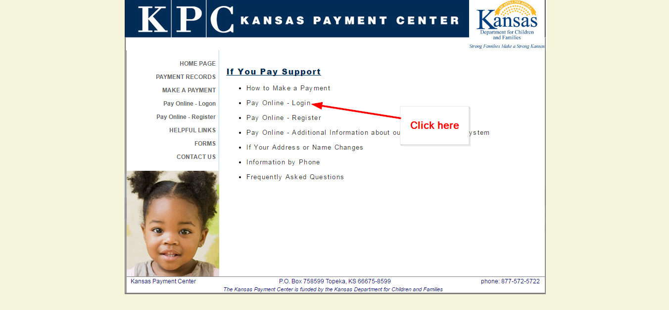 child support topeka kansas phone number