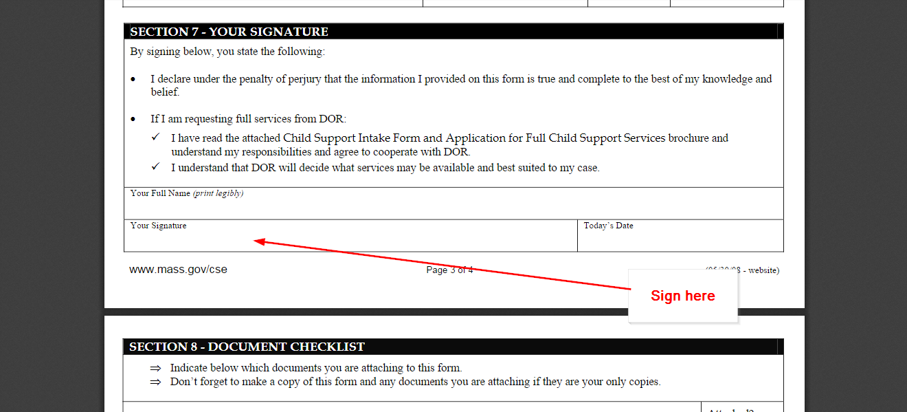 unpaid child support massachusetts