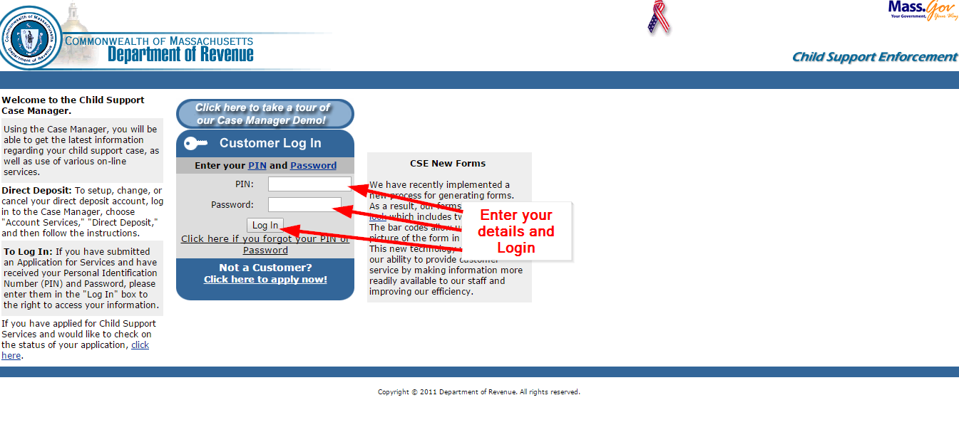 Massachusetts Child Support Login Make a Payment ℹ️ Child Support Net
