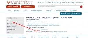 child support payment wisconsin